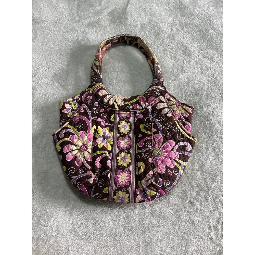 Vera Bradley quilted floral hobo shoulder bag purse grandma core vintage Y2K